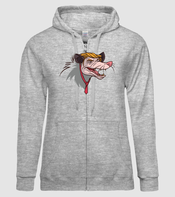 Trump Opossum model gri pe tricou