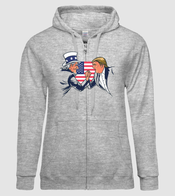 Trump Vs Unchiul Sam SUA 2020 alegeri prezidențiale model gri pe tricou