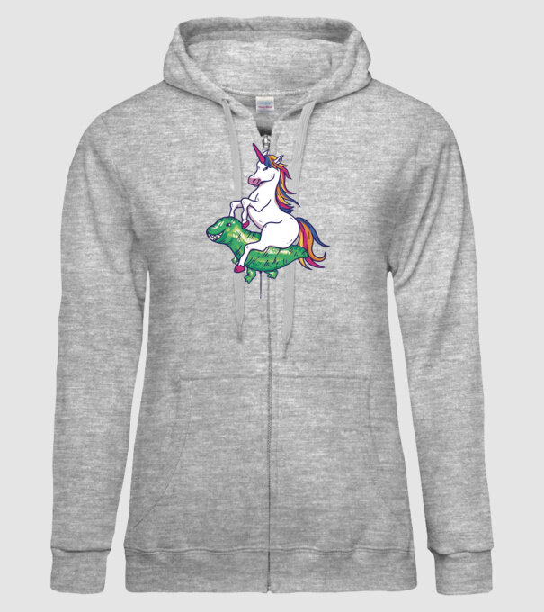 Balon cu Unicorn model gri pe tricou