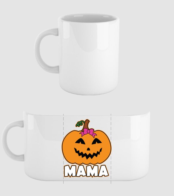 mama model alb pe tricou