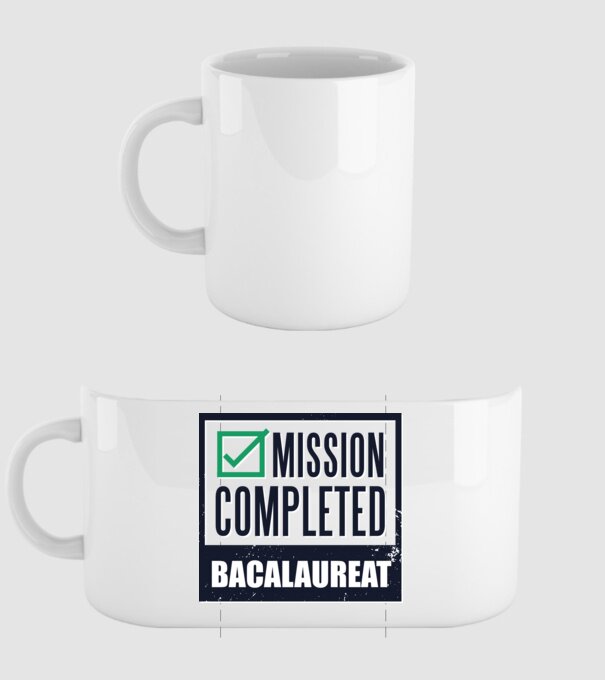 bacalaureat model alb pe tricou