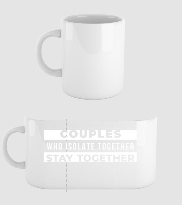couples who isolate together model alb pe tricou