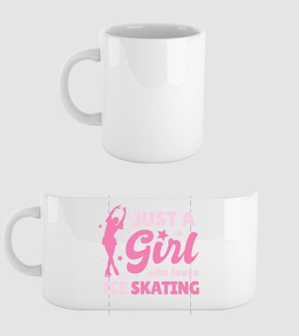 Doar o fată căreia îi place să patineze model alb pe tricou