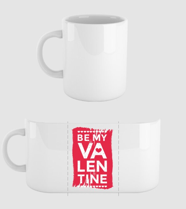 'Fii dragostea mea Tricou drăguț pentru Valentine''s Day' model alb pe tricou