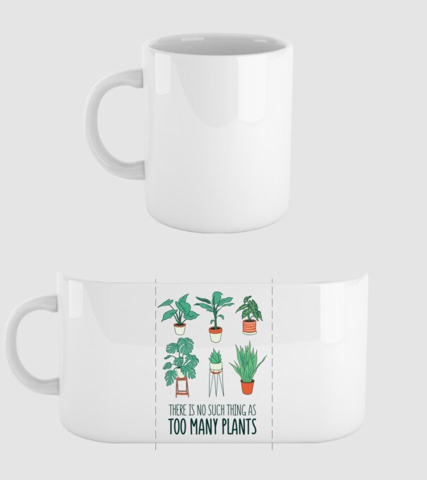 Este imposibil să existe prea multe plante model alb pe tricou