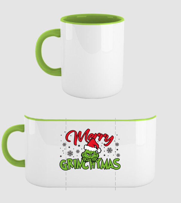 Merry Grinchymas - Grinch model verde pe tricou