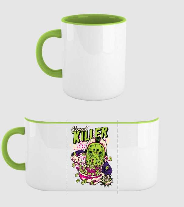 Cereal Killer model verde pe tricou