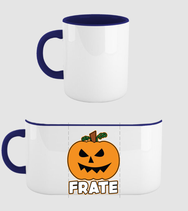 frate model albastru închis pe tricou