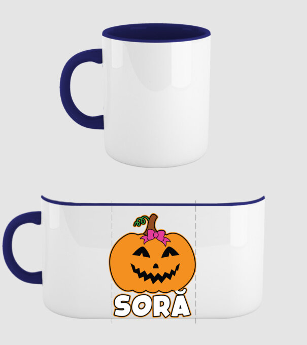 soră model albastru închis pe tricou