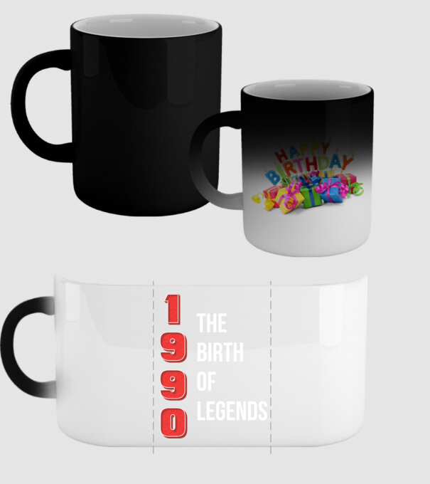 1990 the birth of legends model negru pe tricou