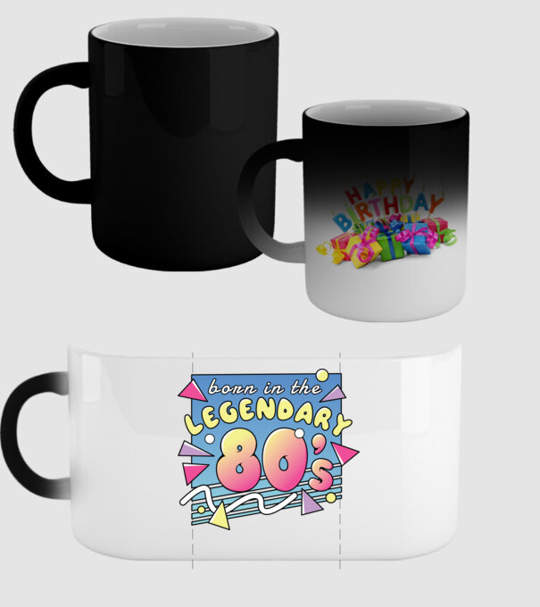 M-am născut în legendarii ani 80 model negru pe tricou