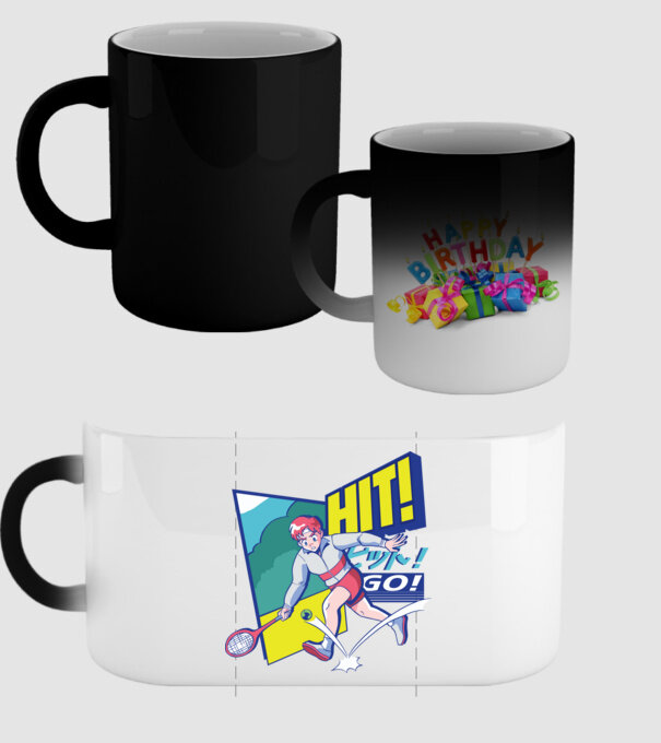 Anime Jucător de tenis băiat model negru pe tricou