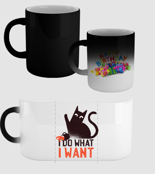 Fac ce vreau tricou cu pisică model negru pe tricou