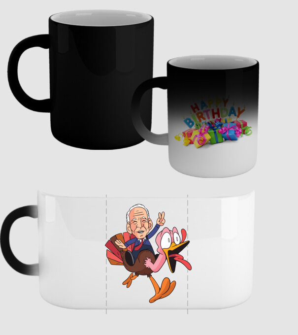 Biden Thanksgiving model negru pe tricou