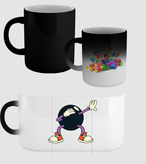 Bowling DAB model negru pe tricou