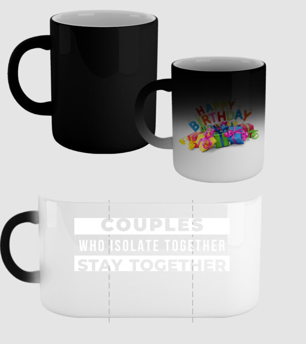 couples who isolate together model negru pe tricou