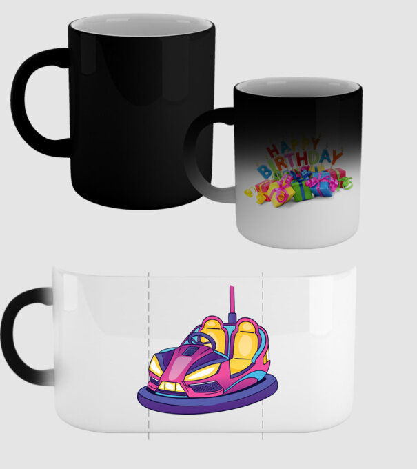 Dodgem model negru pe tricou