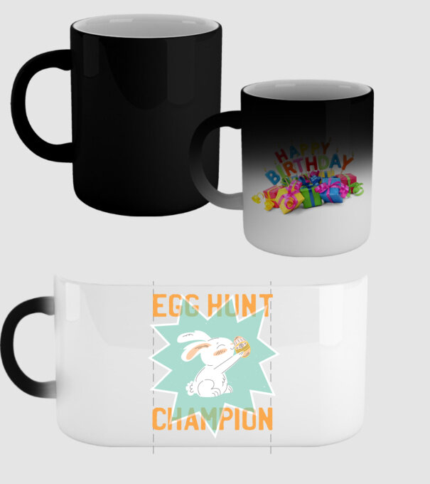 Egg Hunt Champion Campion la vânătoare de ouă model negru pe tricou