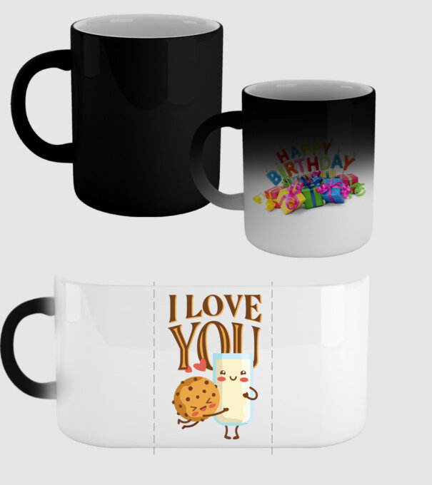 'I Love You tricou drăguț cuplu pentru Valentine''s Day' model negru pe tricou