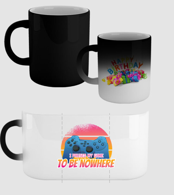 I paused my game to be nowhere model negru pe tricou