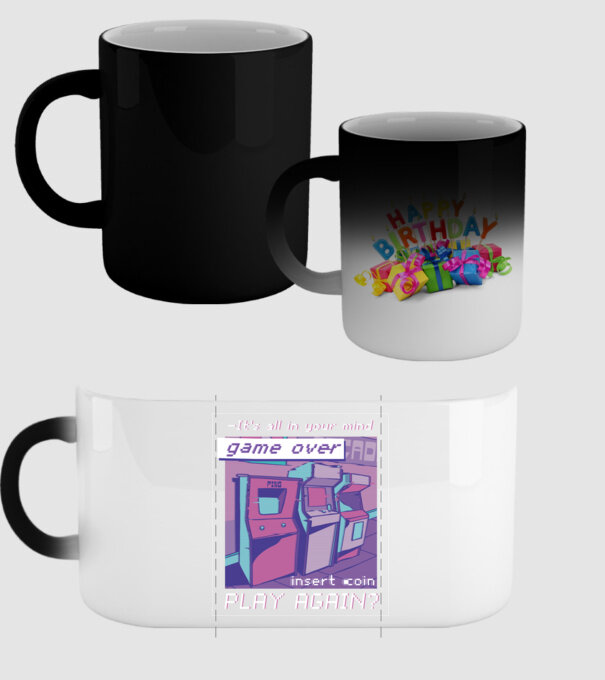 Sala de jocuri Retro Arcade model negru pe tricou