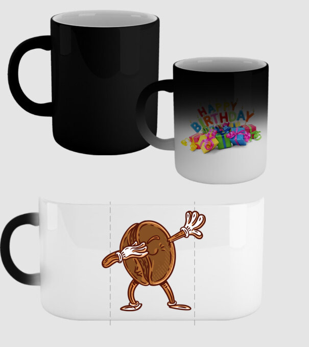 Cafea DAB model negru pe tricou