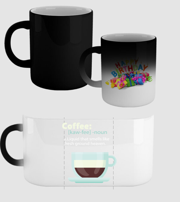 Definiție cafea model negru pe tricou