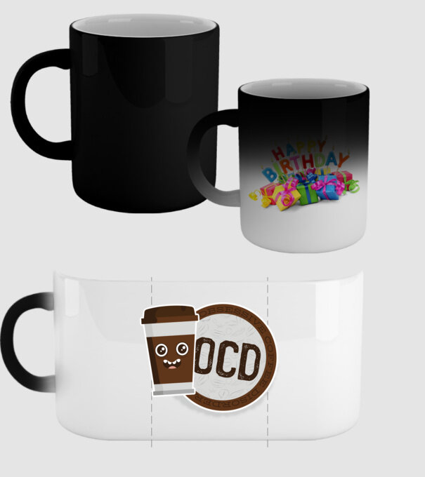 Cafea Dragoste și dependență model negru pe tricou