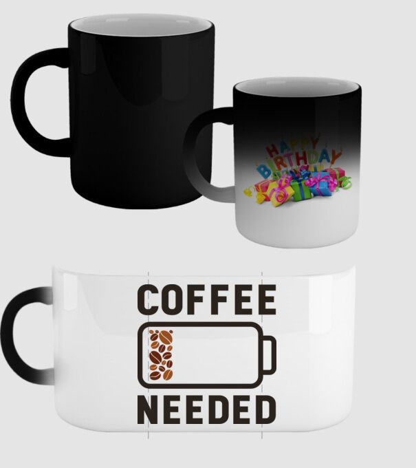 Am nevoie de cafea model negru pe tricou