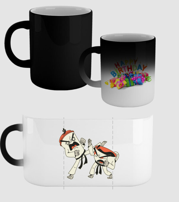 Cafea vs ceai model negru pe tricou