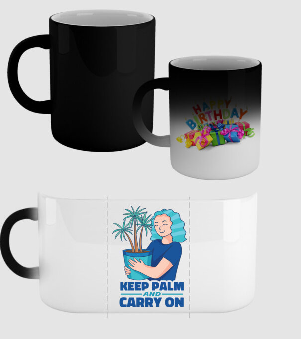 Keep Calm and Carry On model negru pe tricou