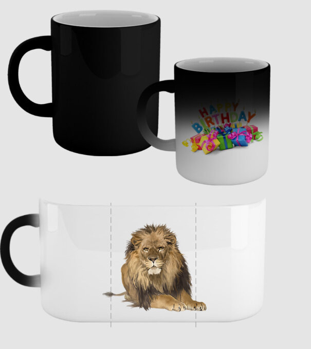 lion king model negru pe tricou