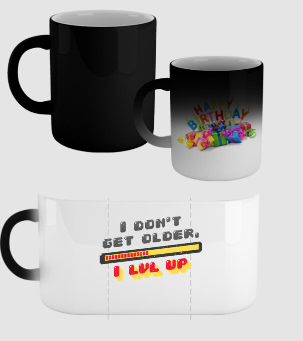 Eu nu îmbătrânesc, trec la nivelul următor Gamer, tricou zi naștere model negru pe tricou