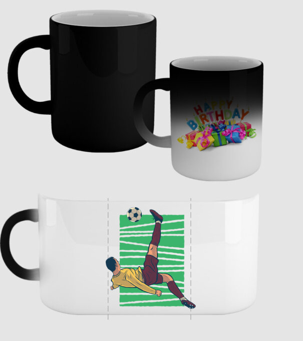 Fotbalist foarfecă model negru pe tricou