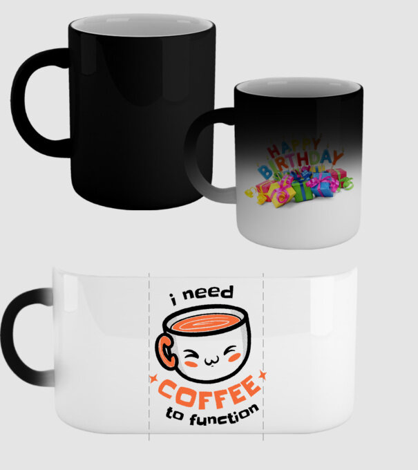 Am nevoie de cafea model negru pe tricou