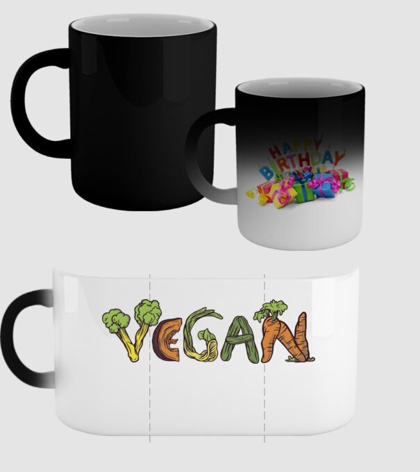 Inscripție legume vegan model negru pe tricou