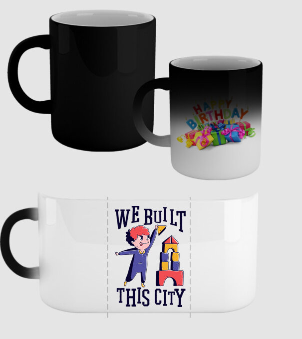 We built this city blocuri de construcție model negru pe tricou