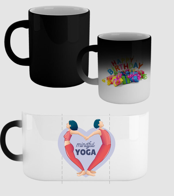 Dragoste Yoga - tricou Yoga model negru pe tricou