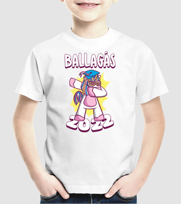 Inorog Bacalaureat model alb pe tricou