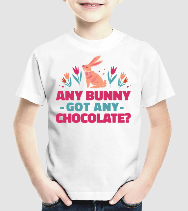citat drăguț de Paște model alb pe tricou