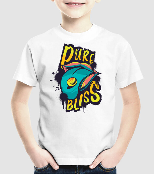 Tabletă drog model alb pe tricou