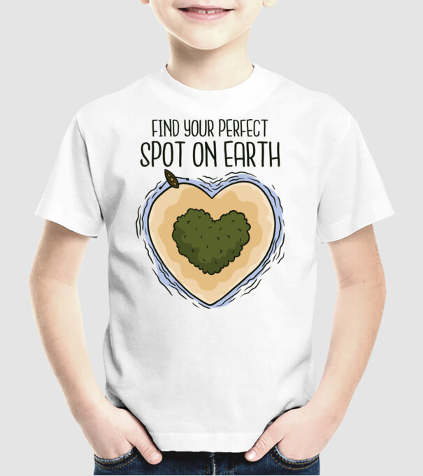 Insulă nelocuită model alb pe tricou