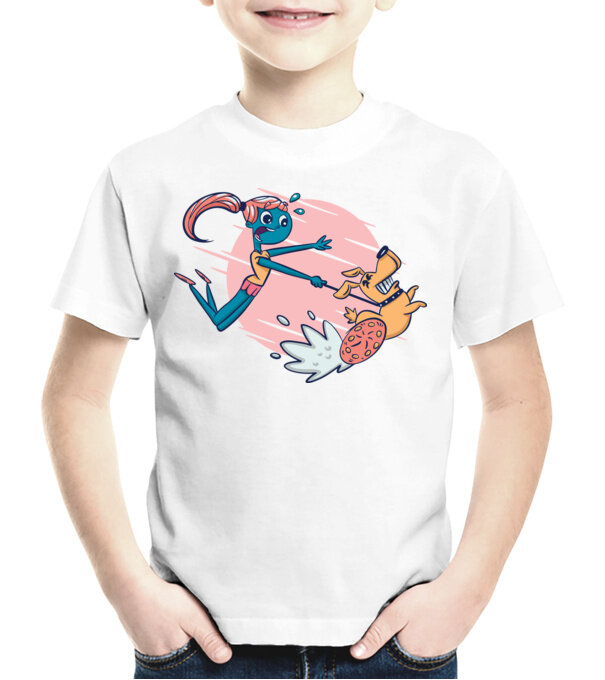  model  pe tricou