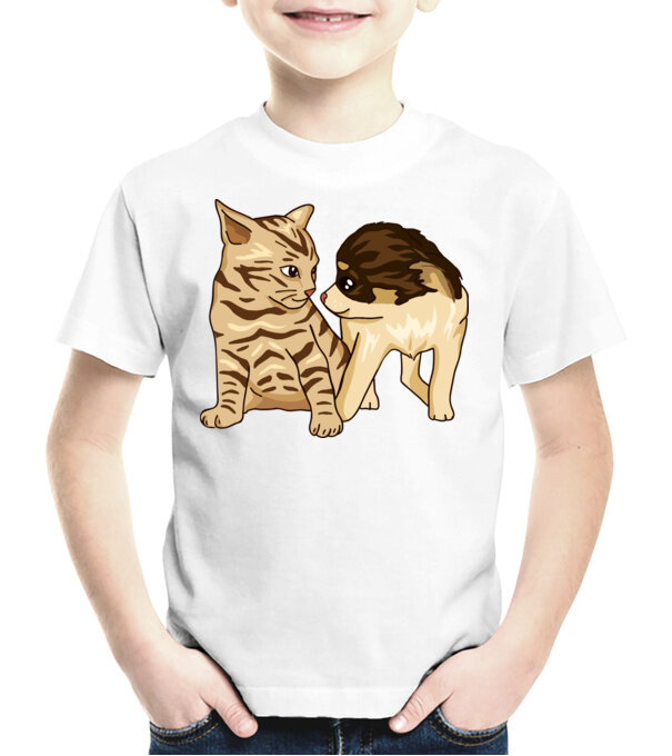  model  pe tricou