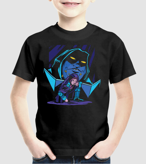 Dungeon Master model negru pe tricou