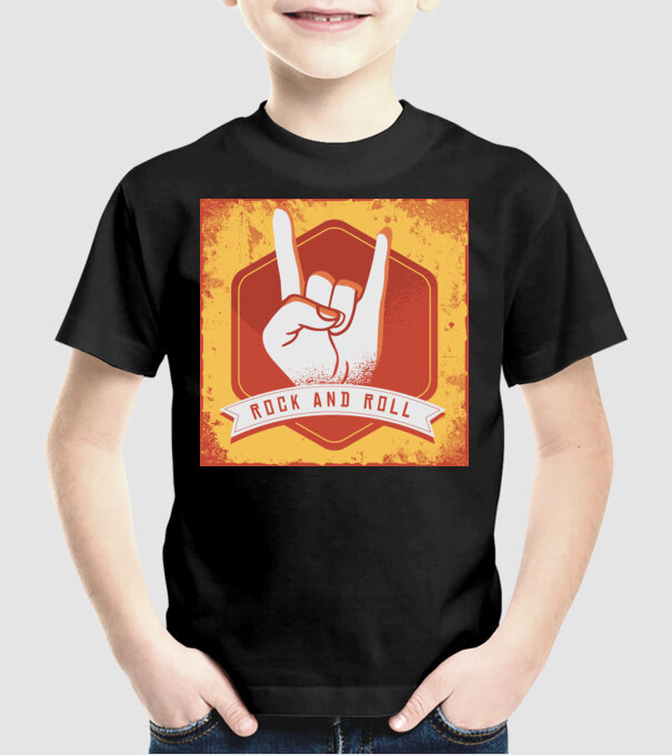 Rick and Roll model negru pe tricou