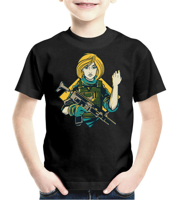  model  pe tricou
