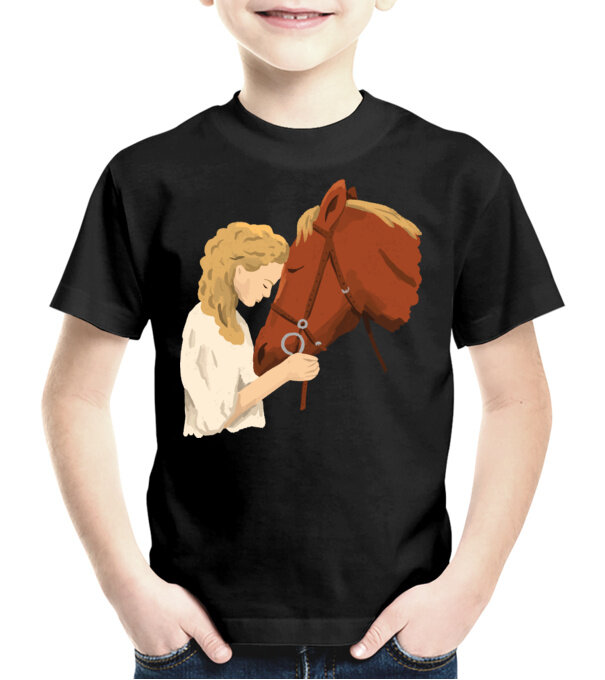  model  pe tricou