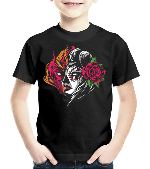  model  pe tricou