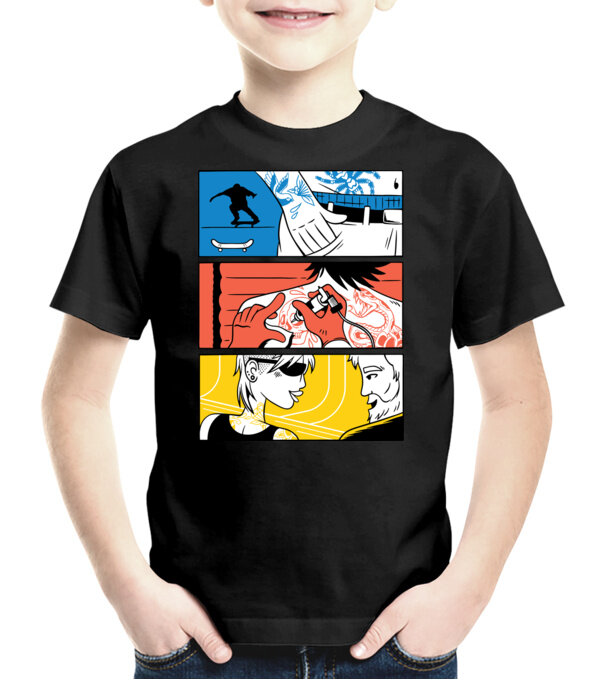  model  pe tricou